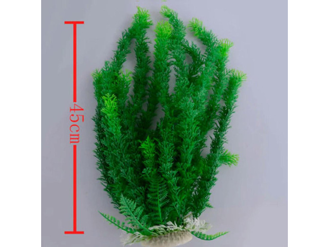 Fake Water Plant for Aquarium Decor, Non toxic Plastic Material, Enhance Tank Aesthetics, Easy to Clean and Maintain