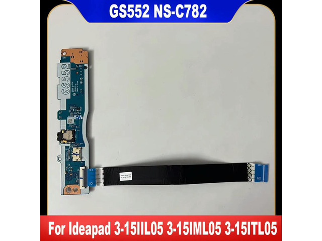 GS552 NS-C782 For 3-15IIL05 3-15IML05 3-15ITL05 Power Audio SD Card Reader Bttton Board 5C50S25046 5C50S25437