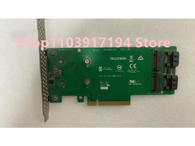 759505-001 SATA PCle M.2 Double solid-state expansion lifting card 759238-001