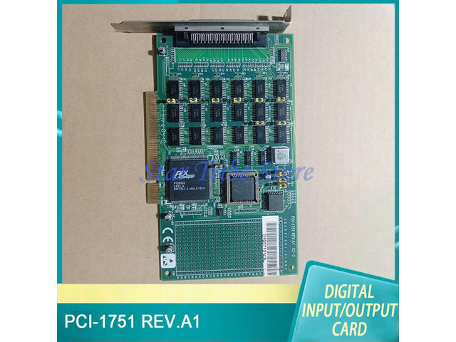 PCI-1751 REV. A1 02-2 48-Channel Universal Digital Input/Output Card