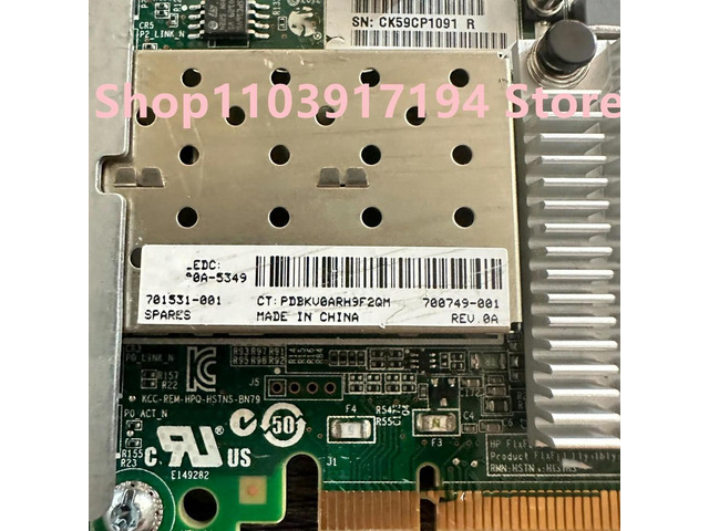 700751-B21 534FLR+SFP 10G Dual port Network card
