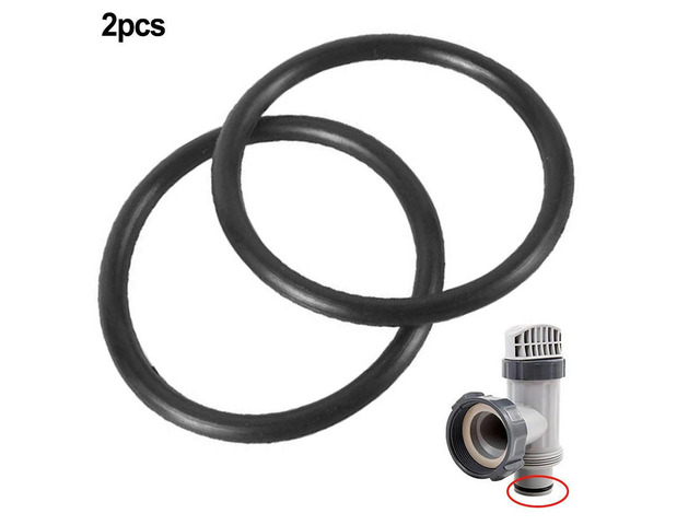 2pcs O Rings For Intex 10262 Replacement Part Hose O Rings Connections For Swimming Pool Step Rubber Washer Seal Ring