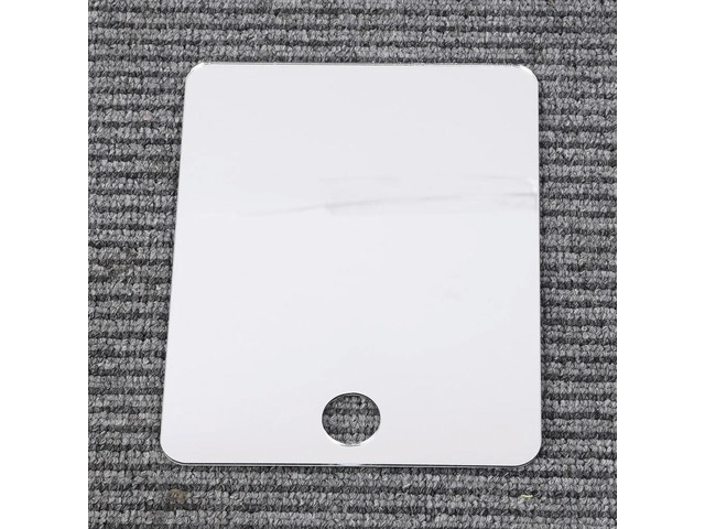 Accessory Decoration Square Mirror Home Wall White Back Bathroom White back Handheld Hangable 1 Pcs Remove