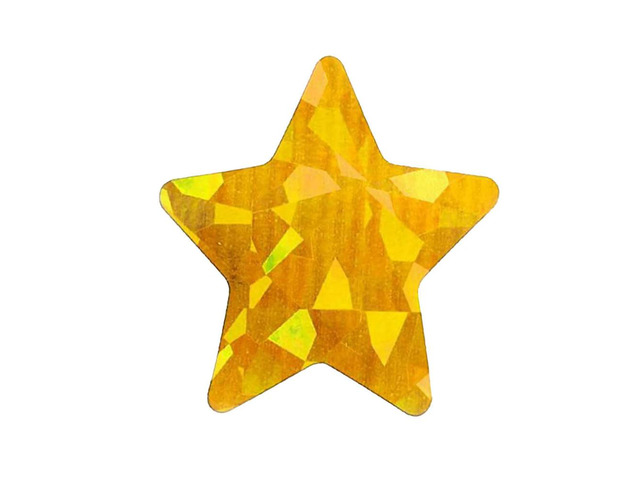 Versatile Use Gold Star Stickers Gold Star Stickers Aluminized Paper Fun And Engaging Inspire Good Behavior