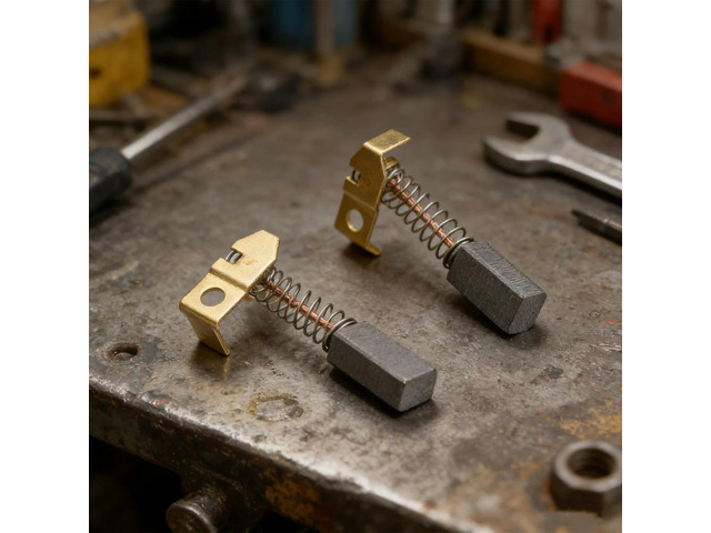 Carbon Brush Components Carbon Brushes Motor Maintenance As Picture Compatible Parts Daily Use Items Intermittent Motor Repair