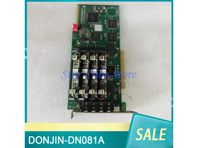 Voice Card With 4 Modules D081A-PCI REV:2.3 DONJIN-DN081A
