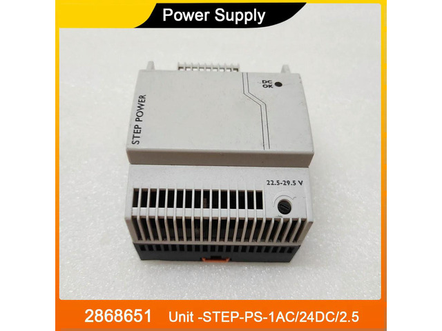 2868651 STEP-PS/ 1AC/24DC/2.5 Industrial Power Supply