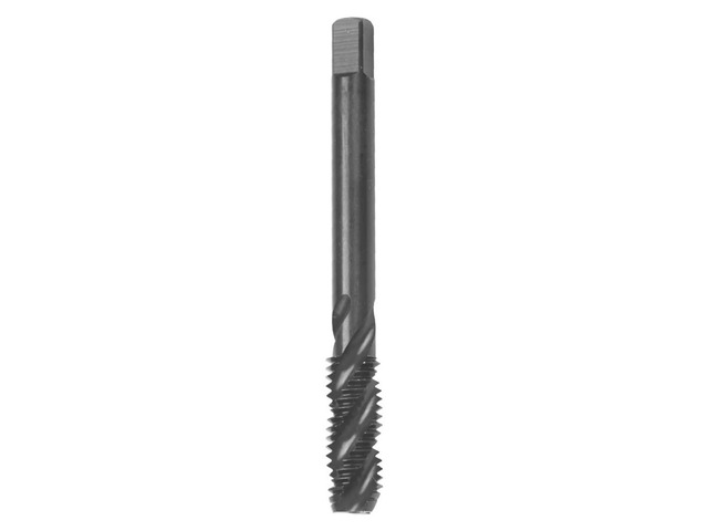 Brightness Machine Thread Aluminum HSS Nitriding Coated Metric Machine Thread Tap M8 X 1.25 Upward Chip Removal