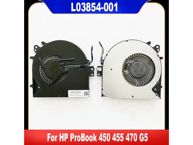 L03854-001 For ProBook 450 455 470 G5 Laptop Cooling Fan Cooler Fan Heatsink Radiator