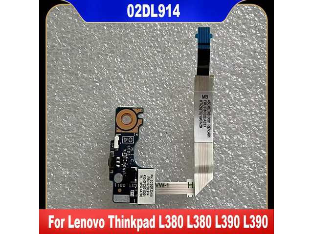 02DL914 For Thinkpad L380 L380 Yoga L390 L390 Yoga S2 3rd S2 4th Laptop Power Button Board With Cable