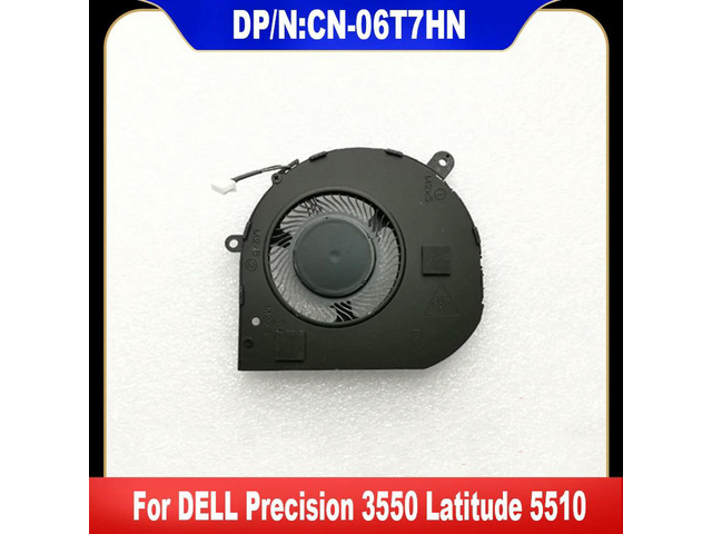 06T7HN For Precision 3550 Latitude 5510 Laptop Cooling Fan Cooler Fan Heatsink Radiator CN-06K37N 6K37N