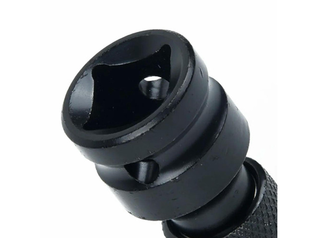 Adapter 1/2 Drive to 1/4 Hex Convert Bohrfutter Konverter Black konvertieren für Schlagschrauber Verbinder