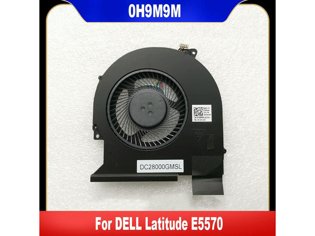 0H9M9M For Latitude E5570 Laptop CPU Cooling Fan Cooler Fan H9M9M DC28000GMSL