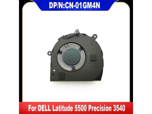 01GM4N For Latitude 5500 Precision 3540 Laptop Cooling Fan Cooler Fan Heatsink Radiator CN-01GM4N 1GM4N