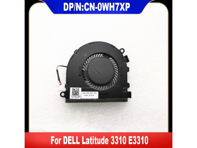 0WH7XP For Latitude 3310 E3310 Cooling Fan Cooler Fan Heatsink Radiator CN-0WH7XP WH7XP