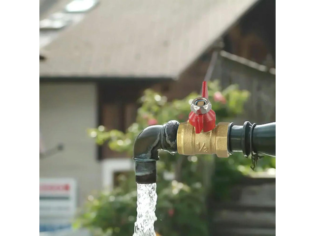 Brass Garden Hose Shut Off Valve Easy Lever Number Of Pieces Brass High Volume Lever Shut Off Valve Water Flow Connector