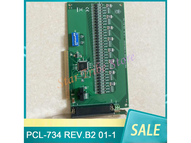 PCL-734 REV. B2 01-1 32 Channel Isolation Protection Digital Input Card Data Acquisition Card