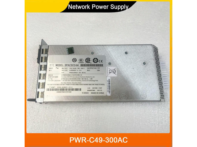PWR-C49-300AC WS-C4948 4948-10GE Network Power Supply Fast Ship