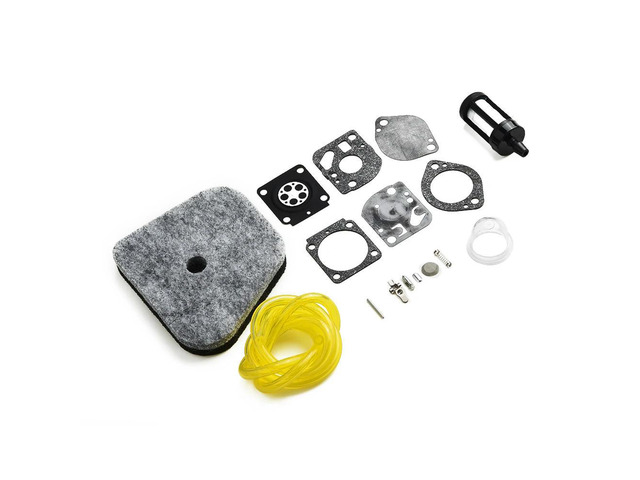 Replacement Carburetor String Trimmer Parts Rebuild Air Filter Engines FS87 HT100 HT101 KM100 Fuel Line Kit