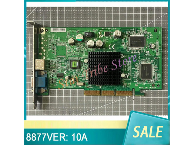 GeForce4 MX440 64MB AGP Graphics Card 8877 VER:10A MS-8877