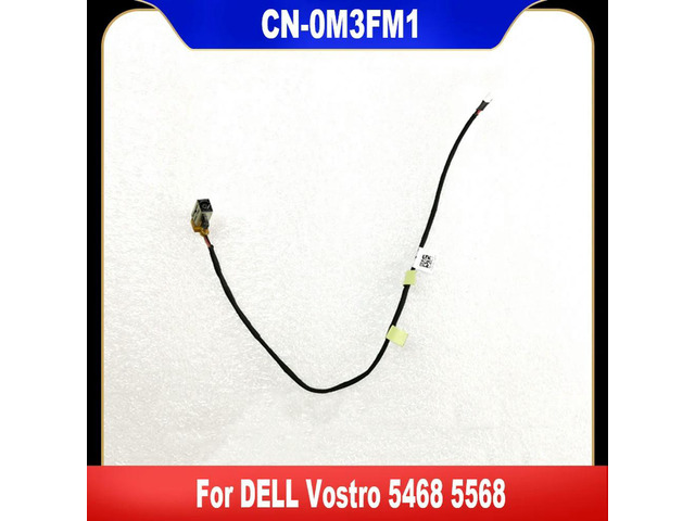 0M3FM1 For Vostro 5468 5568 Laptop DC Power Jack Harness Cable Socket Plug Charging Port CN-0M3FM1 M3FM1