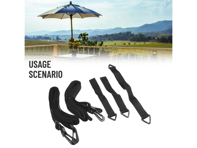 For Parasols Fixed Strap Adjustable Easy To Install Flexible Polyester Stable Widely Applicable