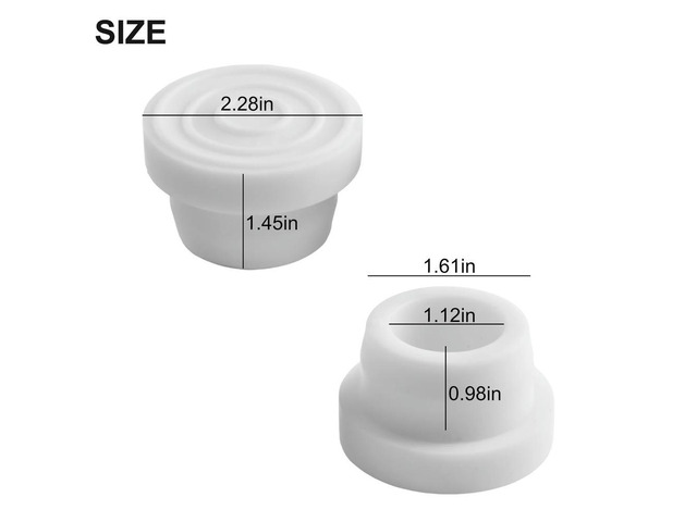 Replacement Part Ladder Bumpers Non-slip Protecting Swimming Pool Easy To Install Fits 1.90/' Pool Ladder