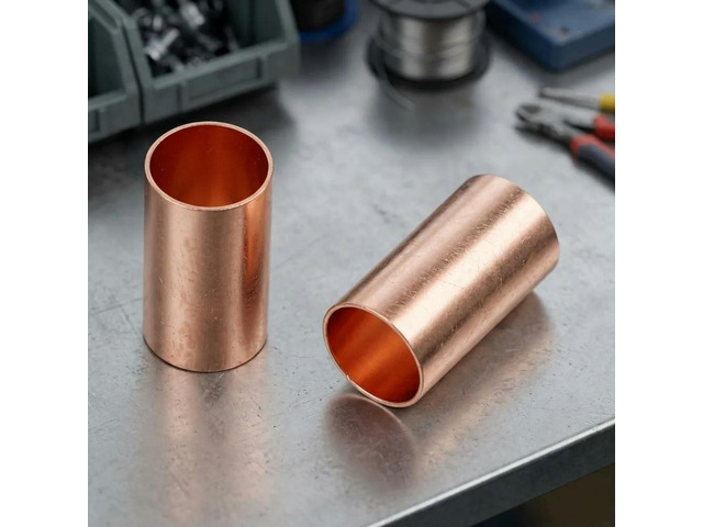 Terminal Kit Copper Tube Workshop Tube Welded Sealed 250Pcs Parts Replacement Accessories Butt Wire Copper 2022