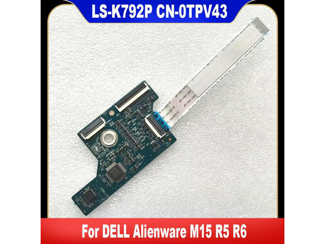 LS-K792P 0TPV43 For M15 R5 R6 Keyboard Board CN-0TPV43 TPV43