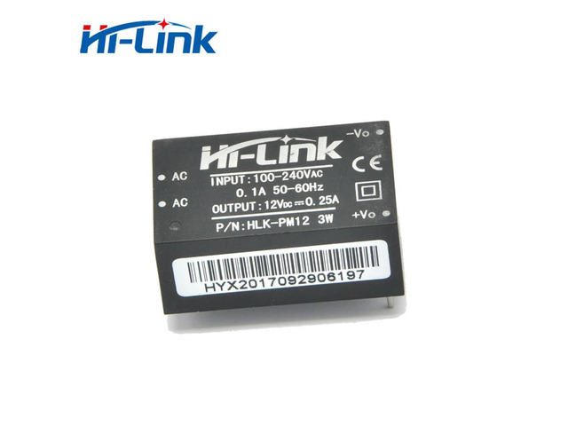AC DC isolated switching step down power supply module AC DC converter HLK-PM12