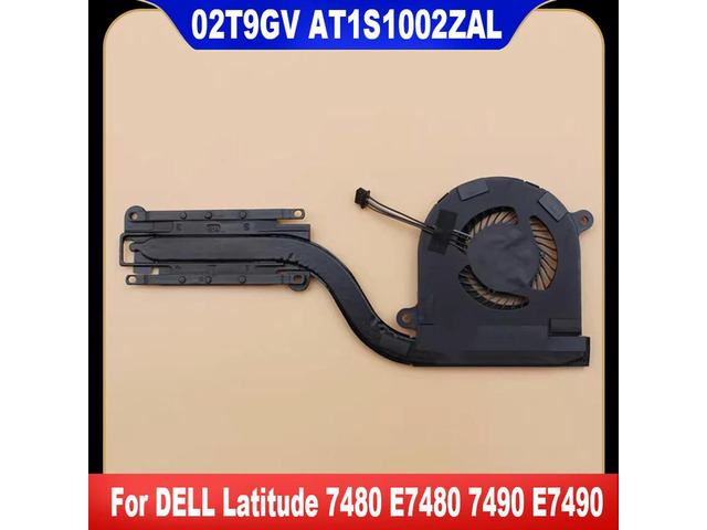 02T9GV For Latitude 7480 E7480 7490 E7490 Laptop Cooling Fan Cooler Fan Heatsink CN-02T9GV 2T9GV AT1S1002ZAL
