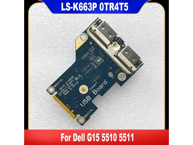 LS-K663P For G15 5510 5511 Laptop USB IO Power Button Board Switch Panel TR4T5 0TR4T5 CN-0TR4T5 100% Tested