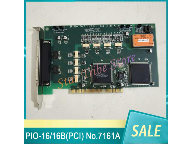 Industrial Data Acquisition Card PIO-16/16B(PCI) No.7161A