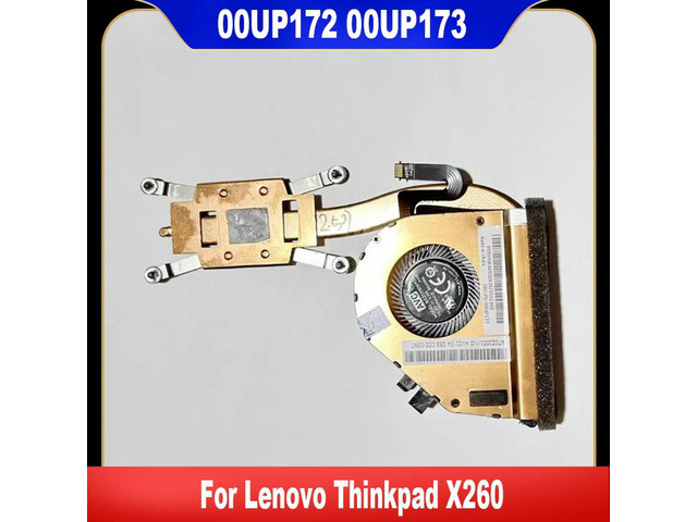 For Thinkpad X260 Laptop CPU Cooling Fan Cooler Fan 00UP171 00UP172 00UP173 Heatsink Radiator