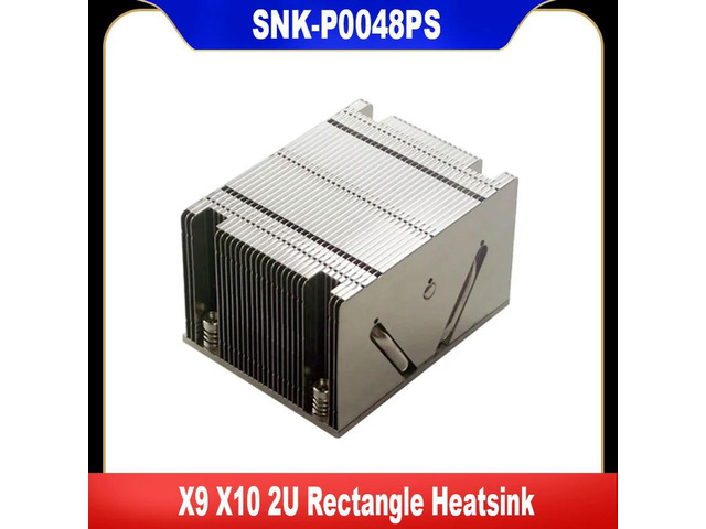 SNK-P0048PS X9 X10 2U Rectangle Heatsink Radiator CPU Cooler Narrow ILM LGA2011 2U