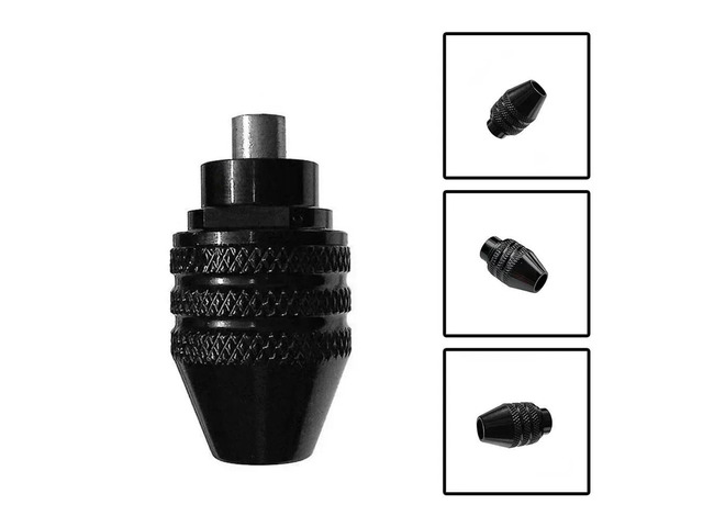 1pc 0.3-3.2mm Drill Chuck For WORX WX106 Polishing Machine Electric Hammer Wrench Change Electric Drill Adapter Rotary Tools