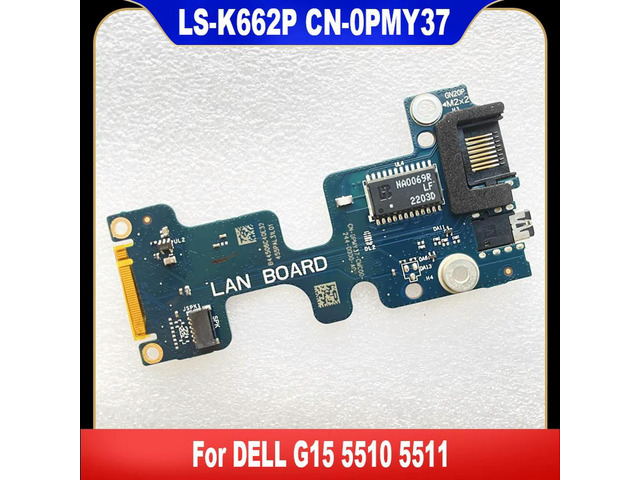 LS-K662P 0PMY37 For G15 5510 5511 Laptop Audio Ethernet LAN BOARD Port IO Board PMY37 CN-0PMY37