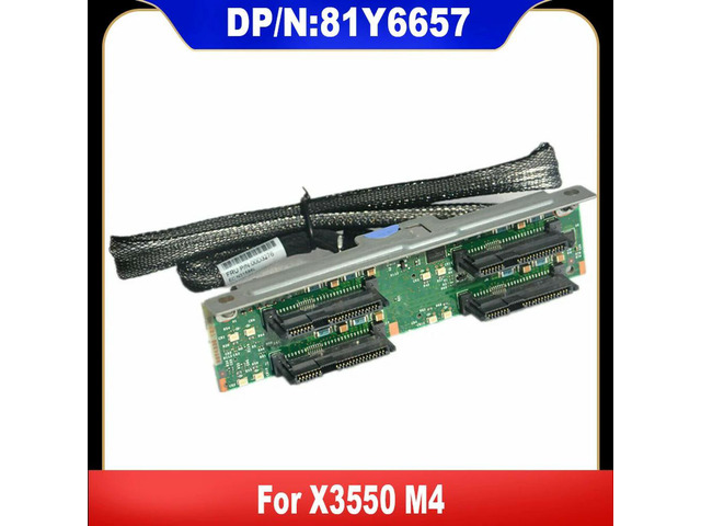 81Y6657 94Y7587 94Y6386 46C9091 90Y4336 For X3550 M4 2.5in Hot Swap SAS Backplane 100% Tested Fast Ship