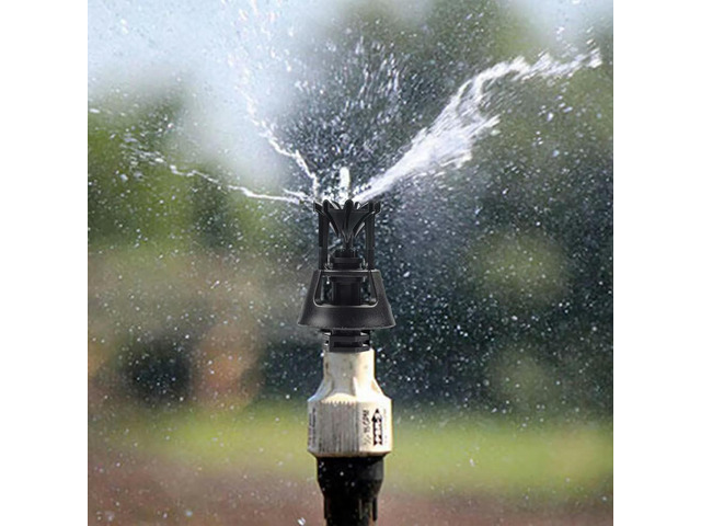 Farm Orchard Sprayer Oscillating Rotary Nozzle 12.5*5*5cm Low Pressure Operation 2.5-3.5kg Robust Material For Longevity