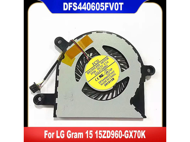 DFS440605FV0T For Gram 15 15ZD960-GX70K Cooling Fan