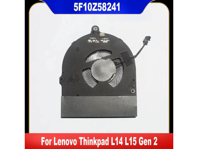 5F10Z58241 For ThinkPad L14 L15 Gen2 20X3 20X4 Laptop Cooling Fan 5F10S73403 C-267C-1 C-267C-2 Cooler Fan