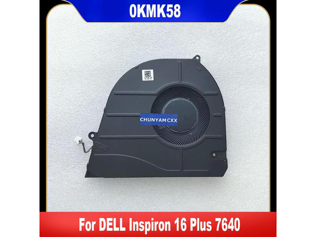 0KMK58 For Inspiron 16 Plus 7640 CPU Cooling Fan Cooler Fan Heatsink Radiator CN-0KMK58 KMK58