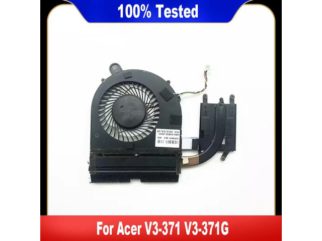 For V3-371 V3-371G Laptop Cooling Fan Cooler Fan With Heatsink 460.03302.0001 DFS2000050A0T