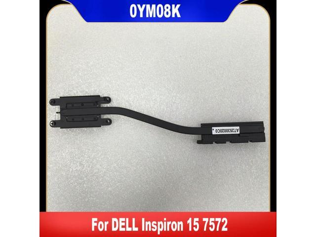0YM08K For Inspiron 15 7572 Laptop CPU Cooling Fan Heatsink Copper Tube YM08K