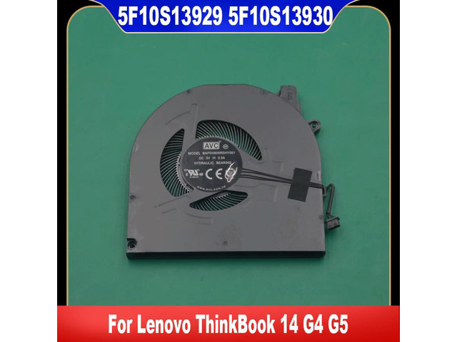 For ThinkBook 14 G4 G5 Laptop CPU Cooling Fan Cooler Fan 5F10S13929 5F10S13930 Fast Ship