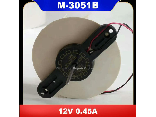 M-3051B Car Refrigerator Fan Cooling Fan 9225 12VDC 12V 0.45A Two-Wire Circular DC Fan Replacement Parts