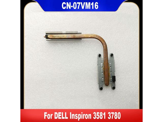 07VM16 For Inspiron 3581 3780 Laptop CPU Cooling Fan Heatsink Copper Tube 7VM16 CN-07VM16