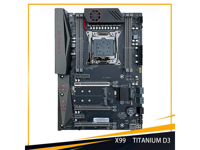 X99 TITANIUM D3 LGA 2011-3 DDR3 256G ATX Motherboard