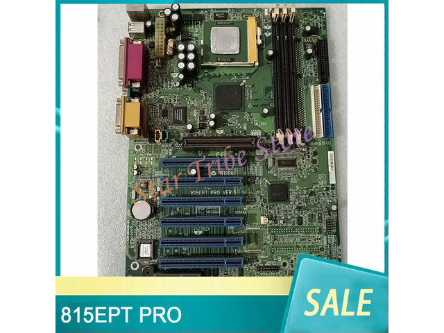 MS-6337 815EPT PRO 370Pin Industrial Control Motherboard With 6 PCI Slots And Dual COM Ports