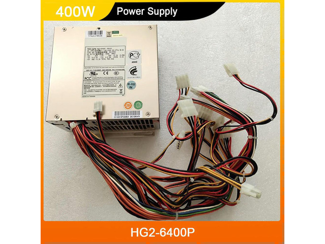 HG2-6400P 400W For ADVANTECH Industrial Computer Equipment Power Supply